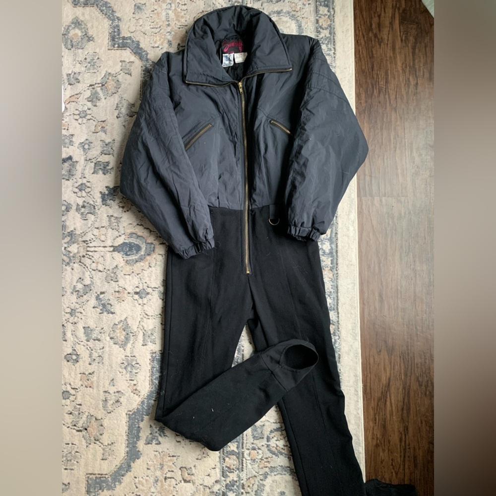 Vintage 80s subello snowsuit size 10
